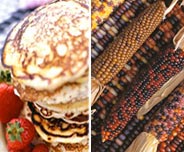 Blue Corn and Pancakes