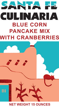 Blue Corn Pancake Mix With Cranberries